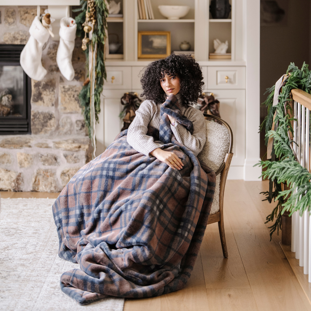 GRAND FAUX FUR THROW BLANKETS