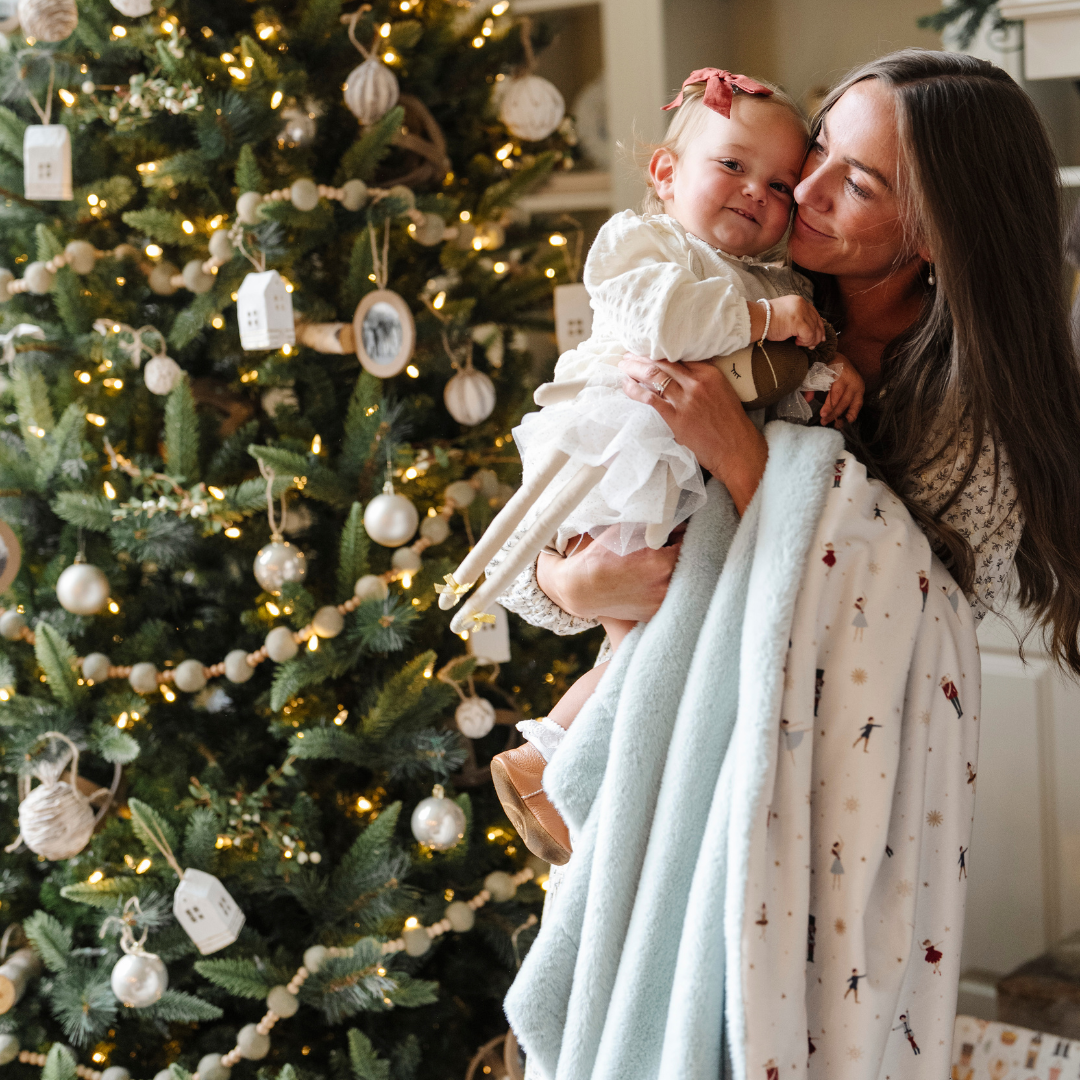 HOLIDAY MINKY/FAUX FUR THROW BLANKETS