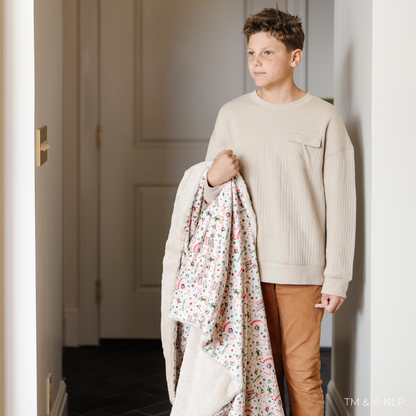 ELF™ MINKY/LUSH XL THROW BLANKET
